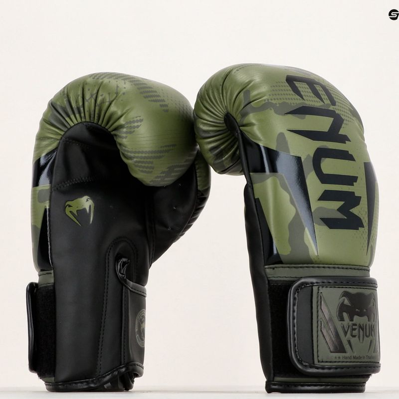 Guantoni da boxe Venum Elite kaki mimetici 6