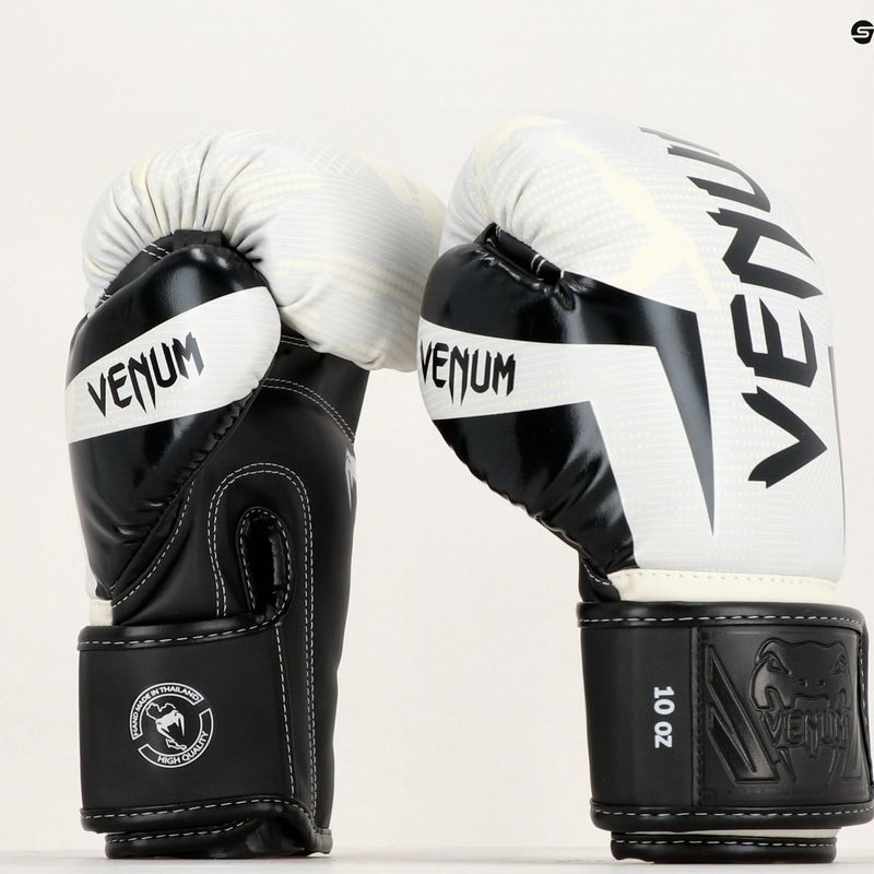 Guanti da boxe Venum Elite bianco/camo 6