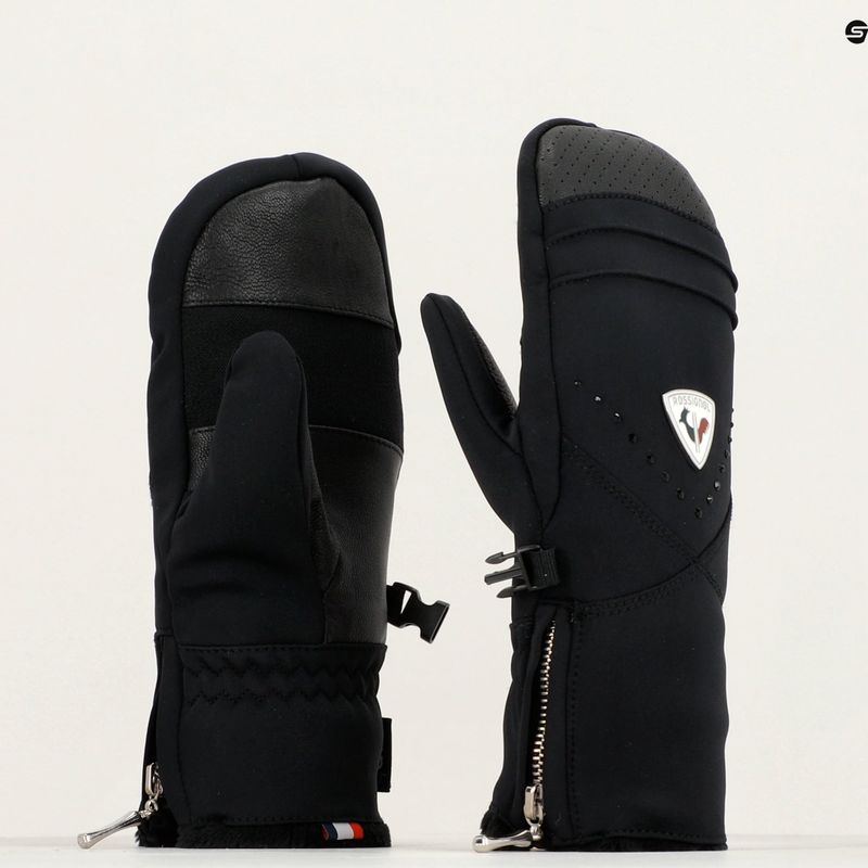 Guanto da sci da donna Rossignol Absolute Impr M nero 9