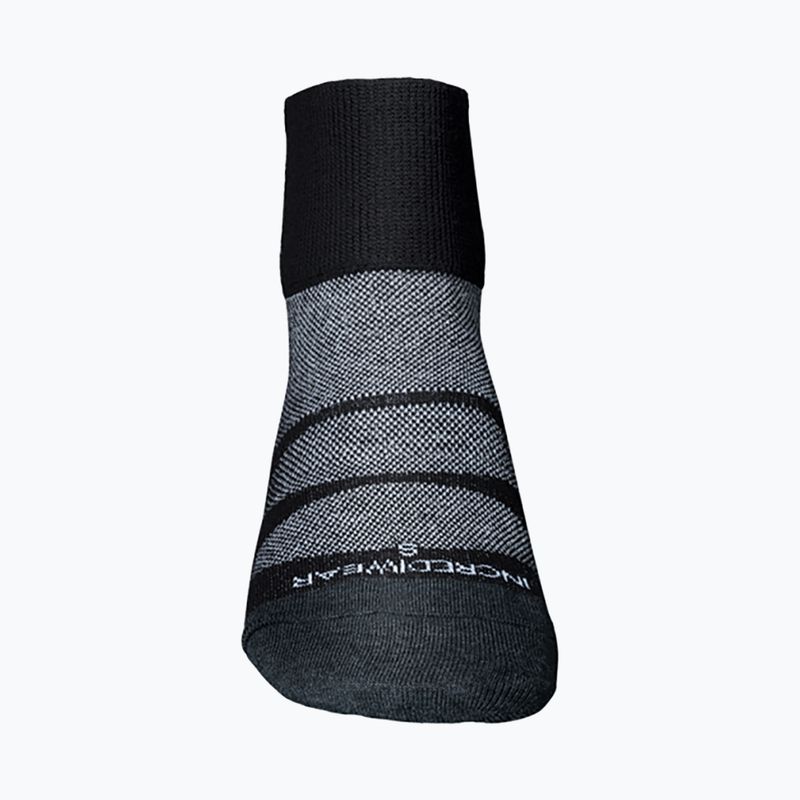 Incrediwear Sport Calze a compressione sottili nere BP202 2