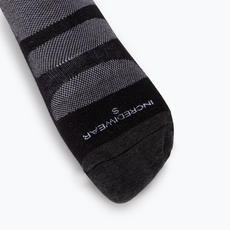 Incrediwear Sport Calze a compressione sottili nere AP202 4