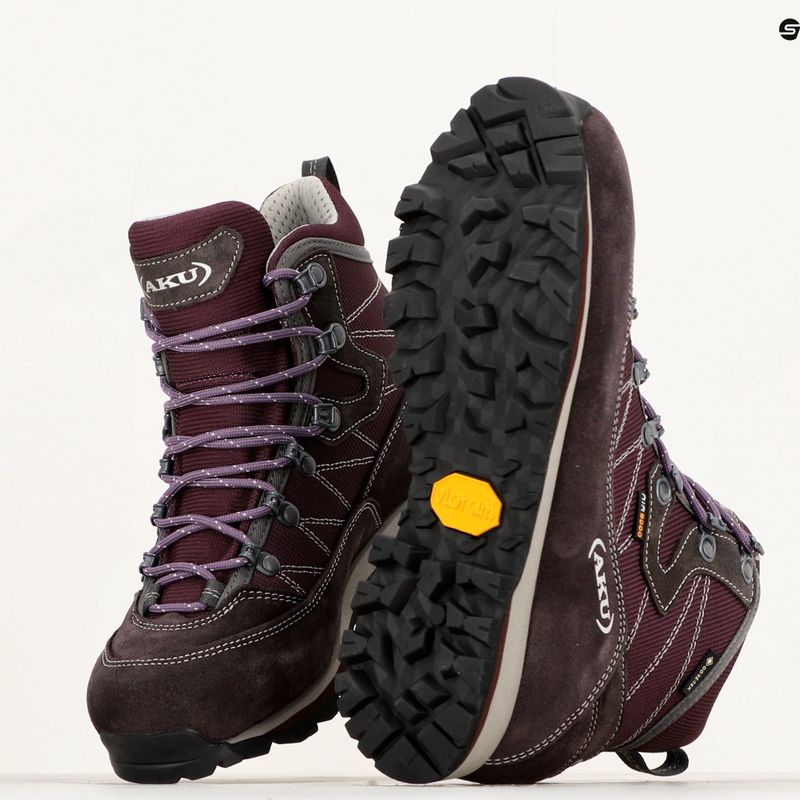 Stivali da trekking AKU Trekker Lite III GTX viola/grigio da donna 8