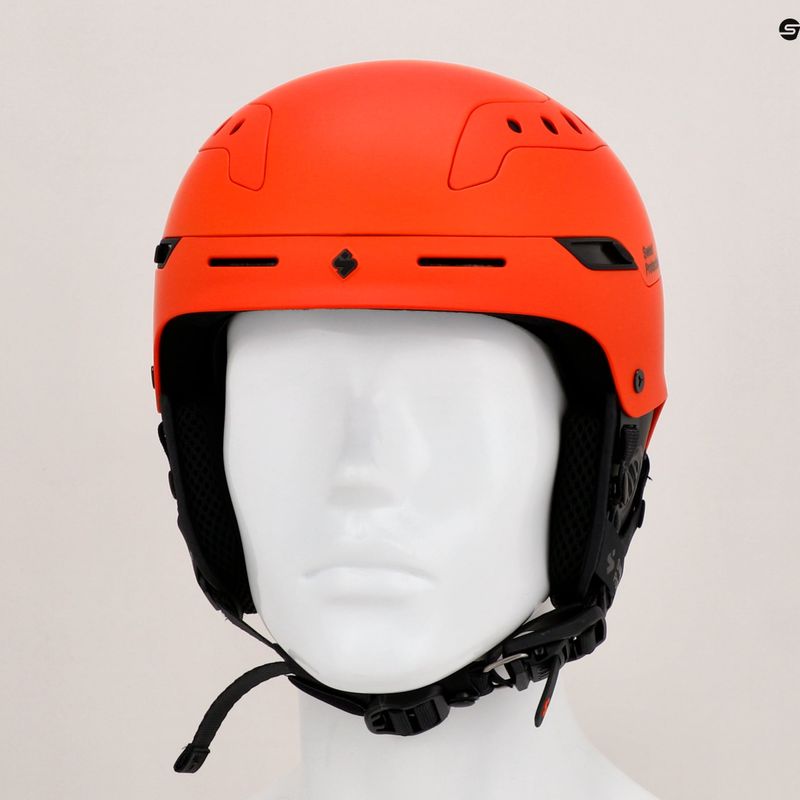 Casco da sci Sweet Protection Switcher MIPS arancione bruciato opaco 13