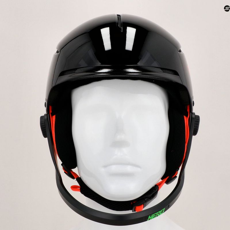 Rossignol Hero Slalom Impacts Casco da sci + Chinguard nero 14