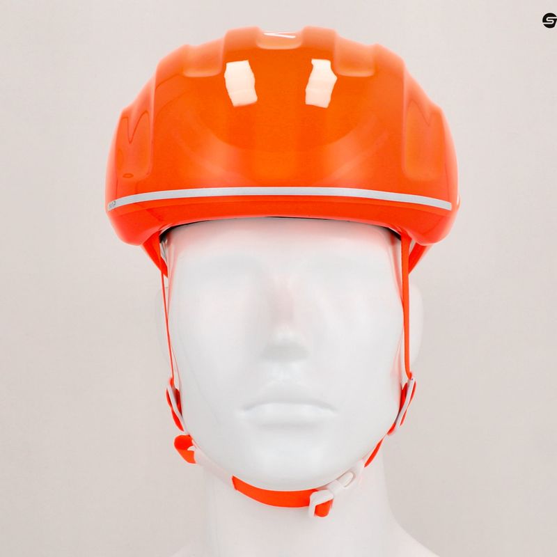 Casco da bici POC Ventral Tempus MIPS arancione fluorescente avip 10