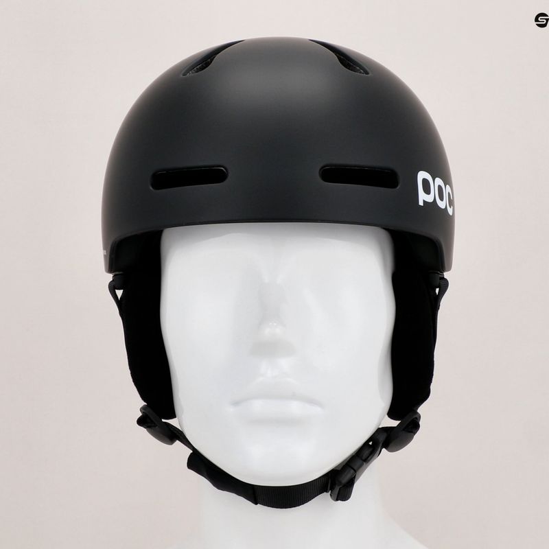 Casco da sci POC Fornix MIPS nero uranio opaco 10