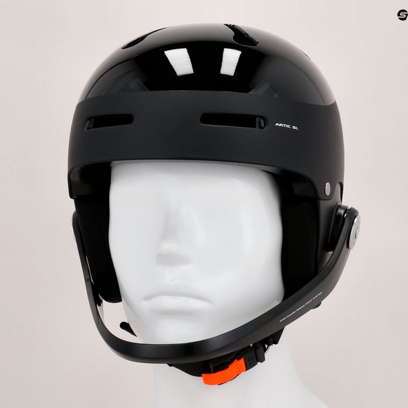 Casco da sci POC Artic SL MIPS nero uranio 12