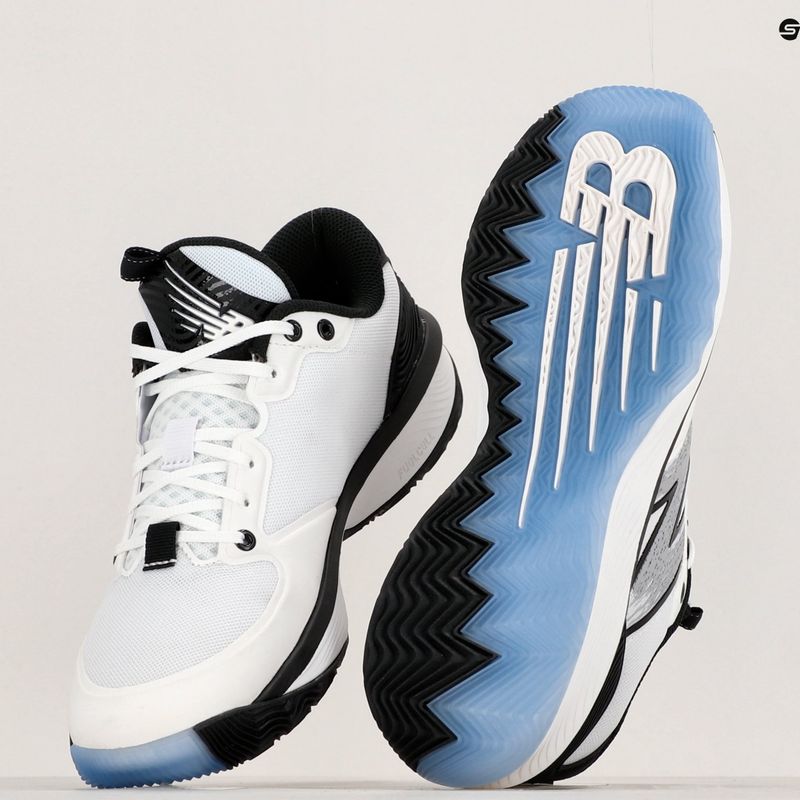 Scarpe da basket da uomo New Balance Hesi Low nero/bianco 8