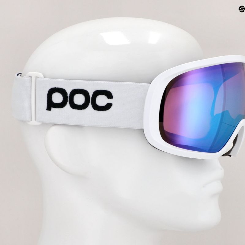 Occhiali da sci POC Fovea hydrogen white/partly sunny blue 6