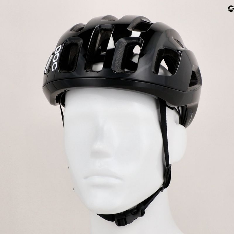 Casco da bicicletta POC Ventral Air MIPS nero uranio 7