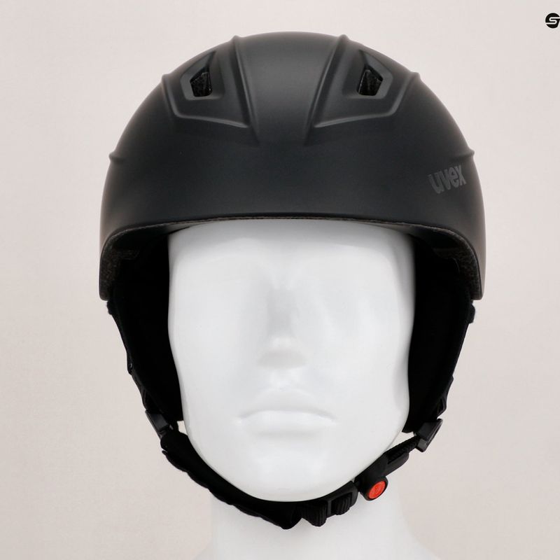 Casco da sci UVEX Fierce nero opaco 9