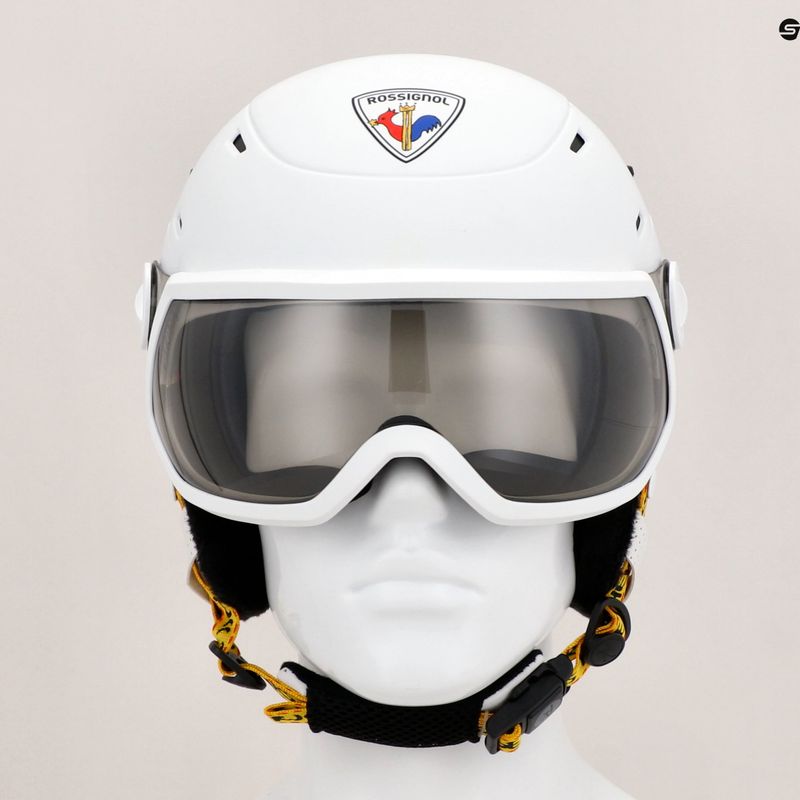 Casco da sci donna Rossignol Allspeed Visiera Imp Photo JCC grigio 8