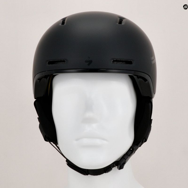 Casco da sci Sweet Protection Looper MIPS dirt nero 13