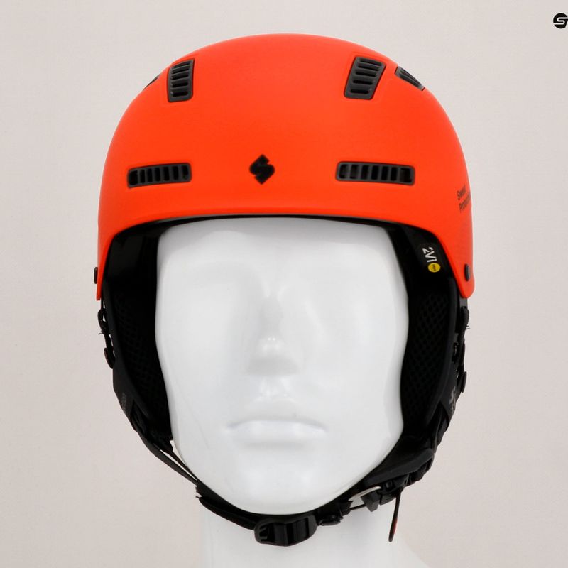 Casco da sci Sweet Protection Igniter 2Vi MIPS arancio bruciato opaco 13