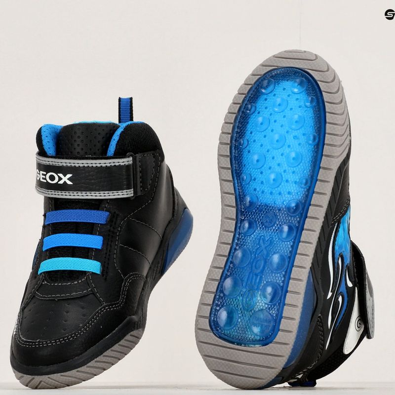 Scarpe Geox Inek junior nero/blu 16
