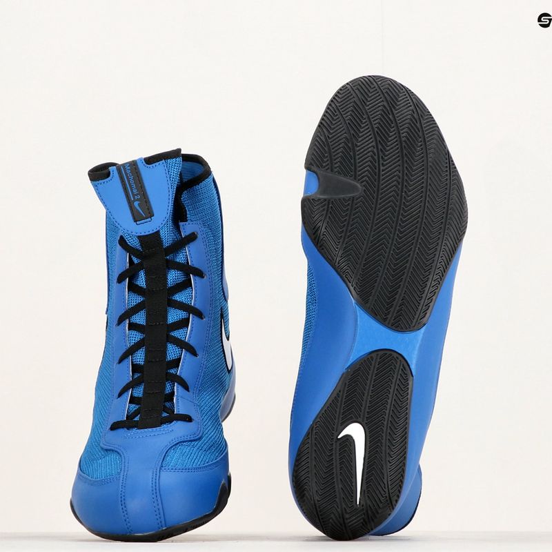 Scarpe da boxe Nike Machomai 2 team royal/bianco/nero 8