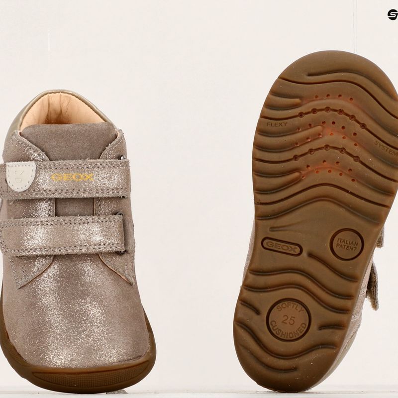 Geox Macchia grigio fumo scarpe da bambino B164PC 15