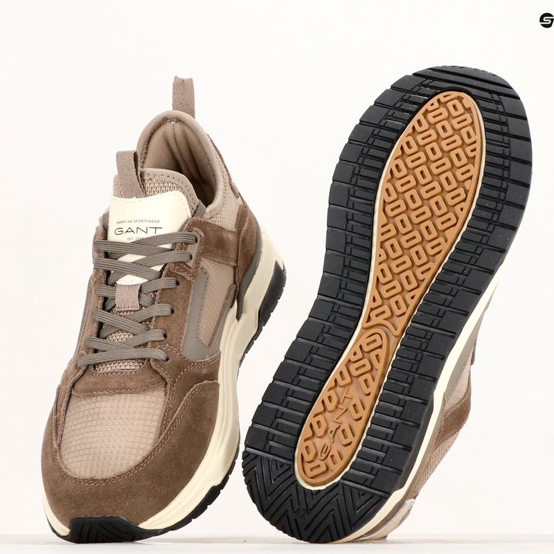GANT Jeuton scarpe da uomo taupe scuro 15
