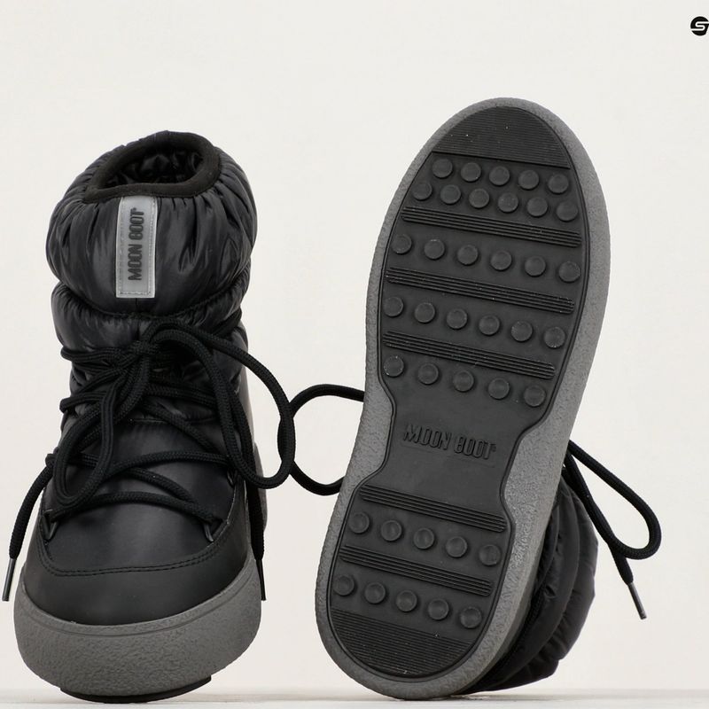 Moon Boot donna Ltrack Low Nylon WP stivali da neve nero 13
