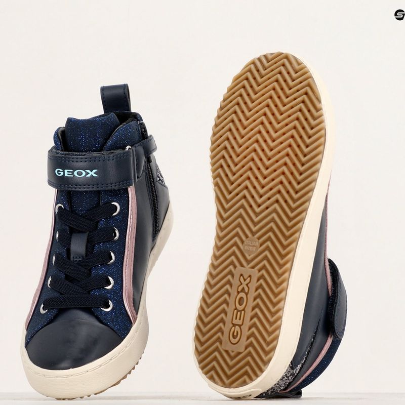 Geox Kalispera navy/argento scuro scarpe junior 15