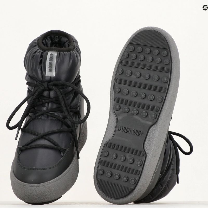 Moon Boot Uomo Mtrack Low Nylon WP stivali da neve nero 13