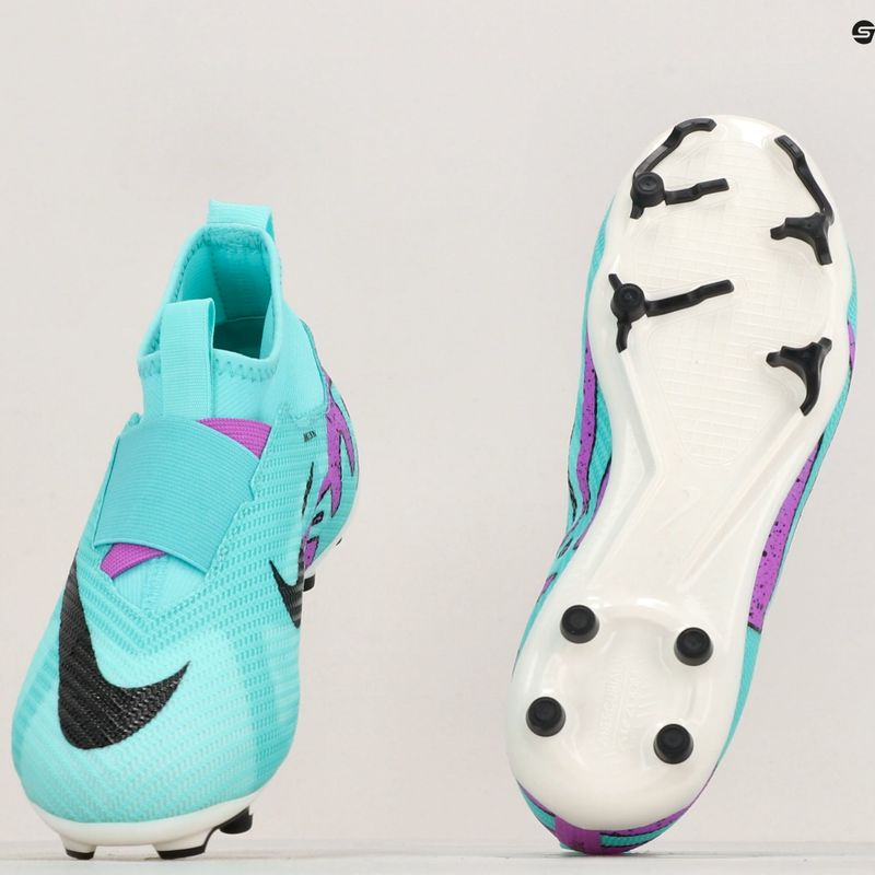 Scarpe da calcio per bambini Nike Jr Mercurial Superfly 9 Pro FG iper turchese/nero/bianco/fucsia dream 8