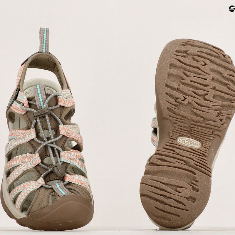 KEEN Whisper sandali da donna in trapezio/corallo 14