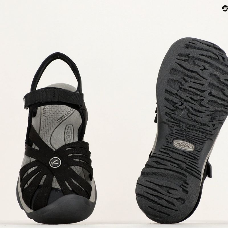 KEEN Rose sandali da donna nero/grigio neutro 15