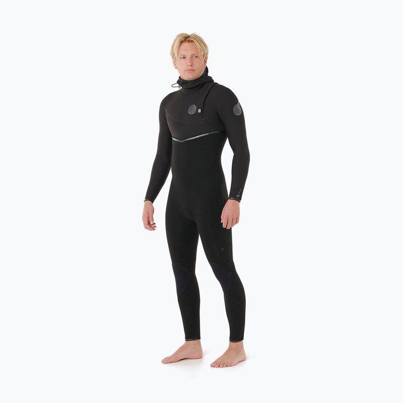 Muta da nuoto uomo Rip Curl E-Bomb Zf Hood 5/4 mm black 4