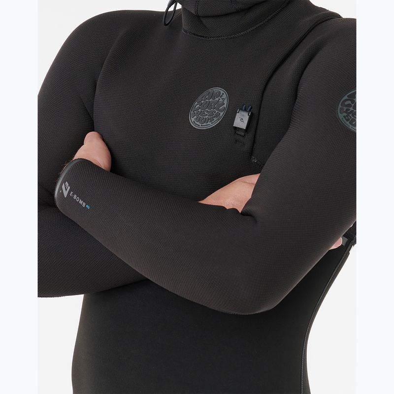 Muta da nuoto uomo Rip Curl E-Bomb Zf Hood 5/4 mm black 6