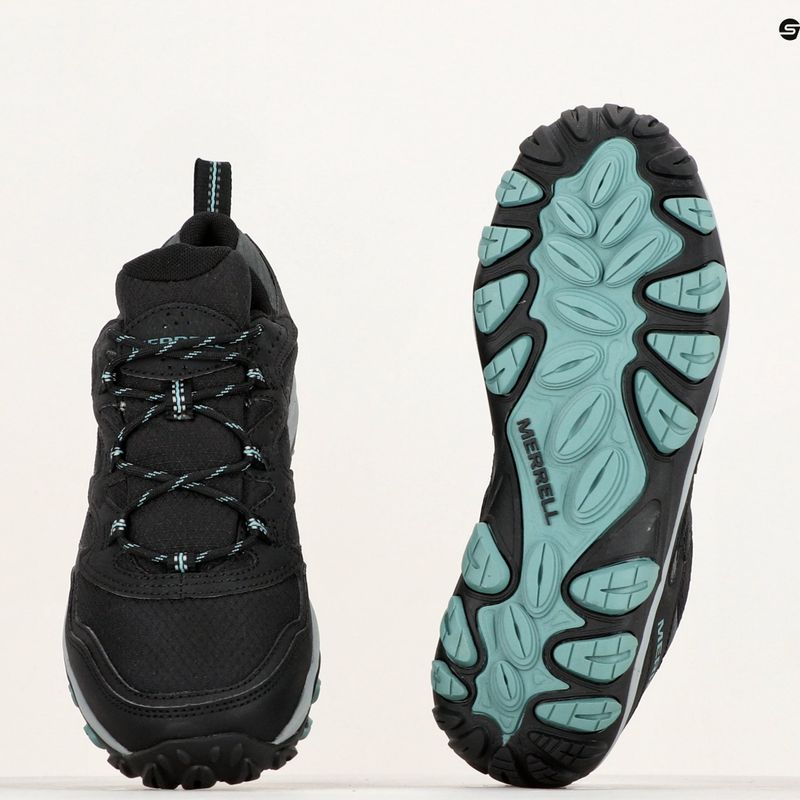 Scarpe da trekking da donna Merrell West Rim Sport GTX nero 8