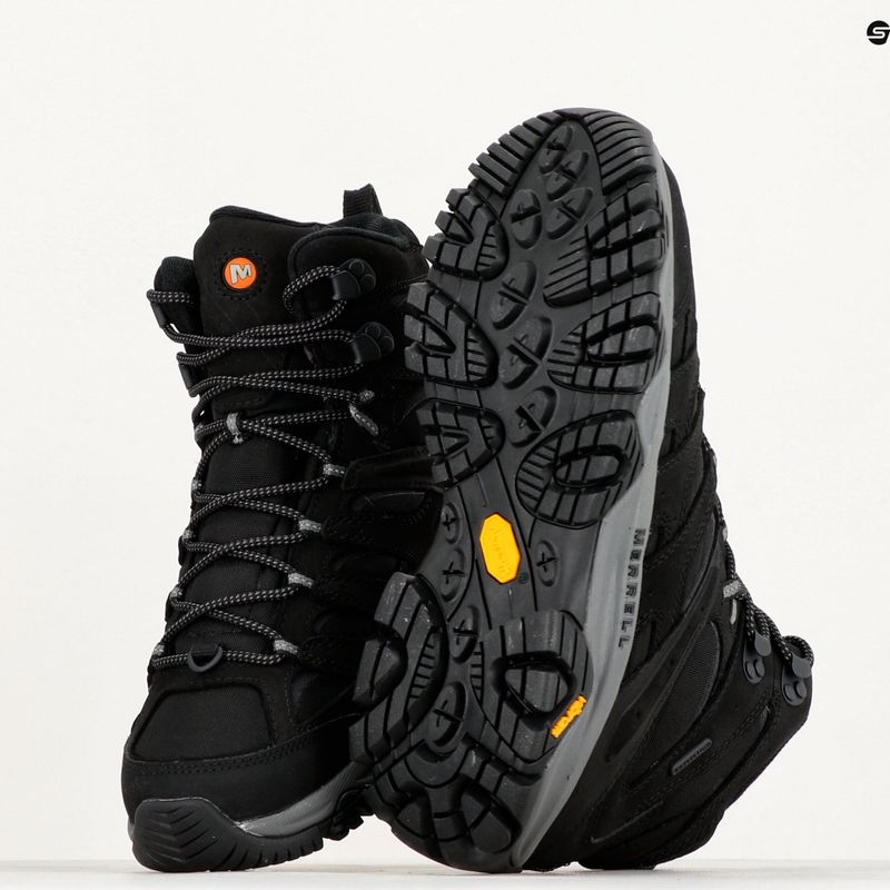 Scarpe da trekking da uomo Merrell Moab 3 Apex Mid WP nero 8