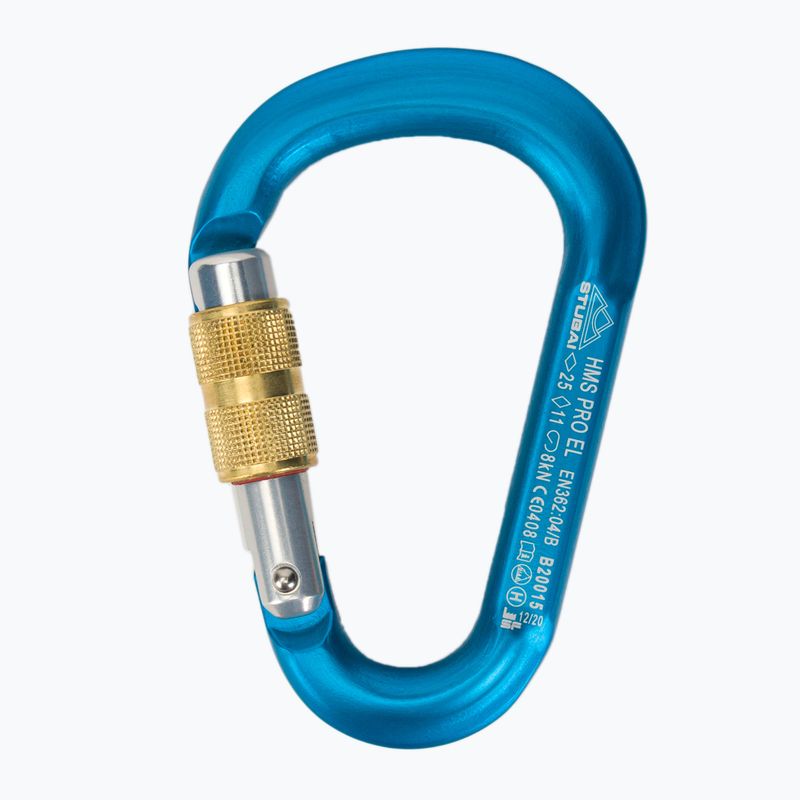 STUBAI HMS Pro Moschettone Easylock turchese 2