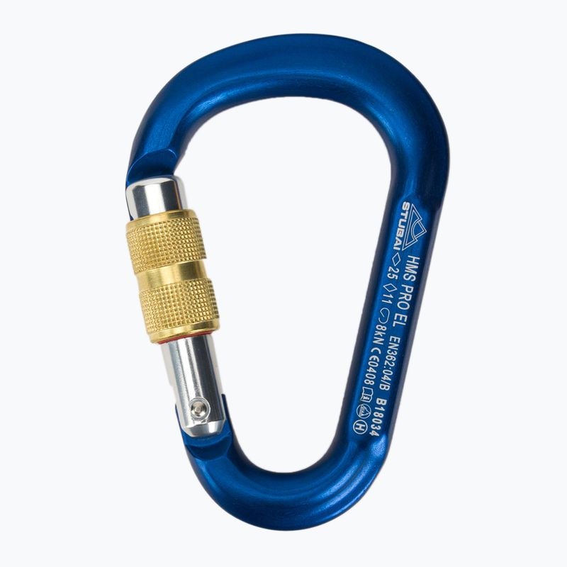 STUBAI HMS Pro Moschettone Easylock blu 2