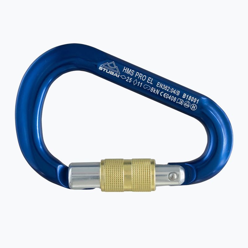 STUBAI HMS Pro Moschettone Easylock blu 4