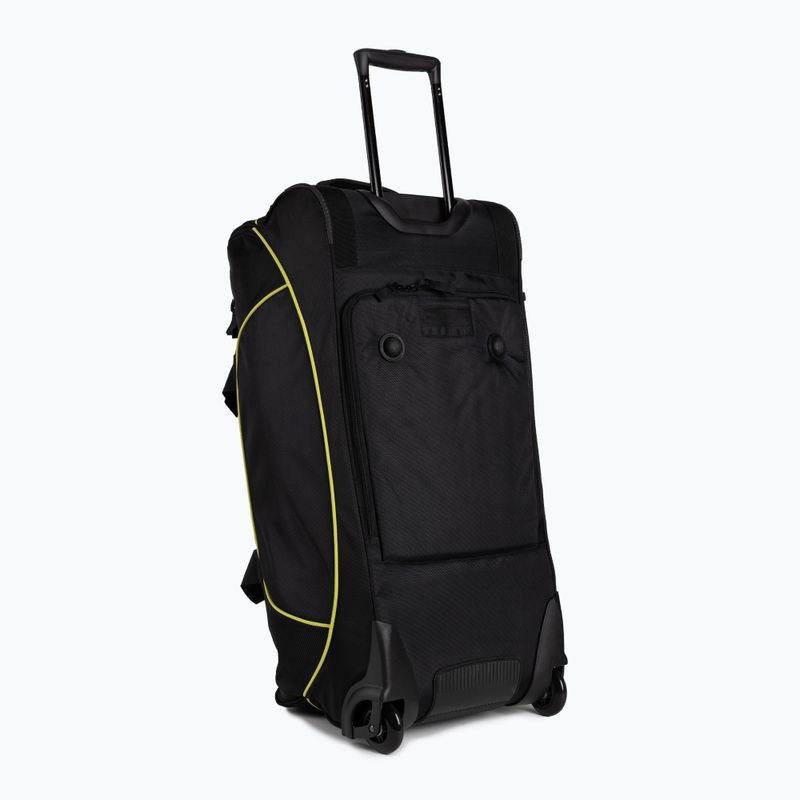 Fischer Team Sportduffel 100 l borsa da viaggio nero/giallo 3