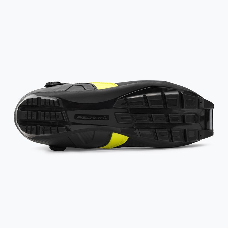 Scarponi da sci di fondo Fischer RC1 Combi nero/giallo 5