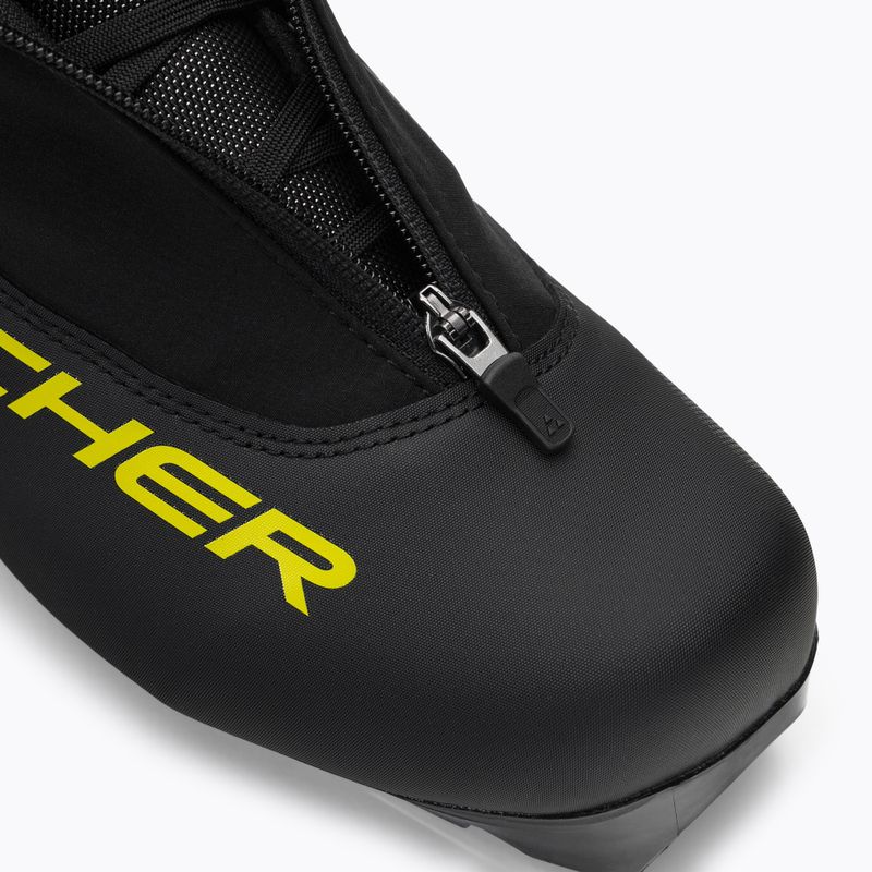 Scarponi da sci di fondo Fischer RC1 Combi nero/giallo 10