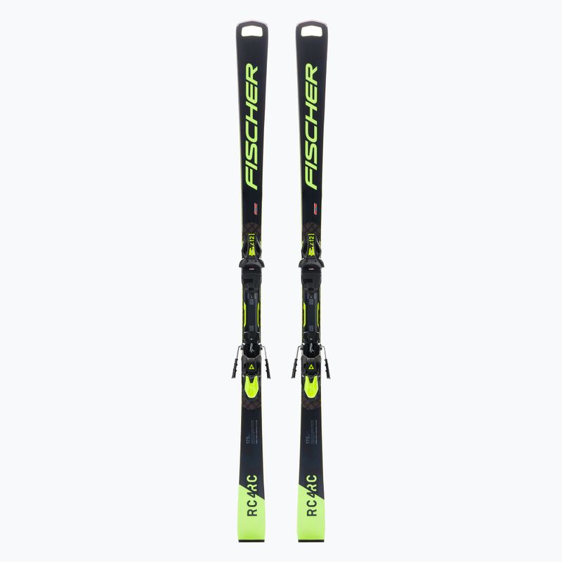 Sci da discesa da uomo Fischer RC4 WC SC MT + attacchi RC4 Z12 PR