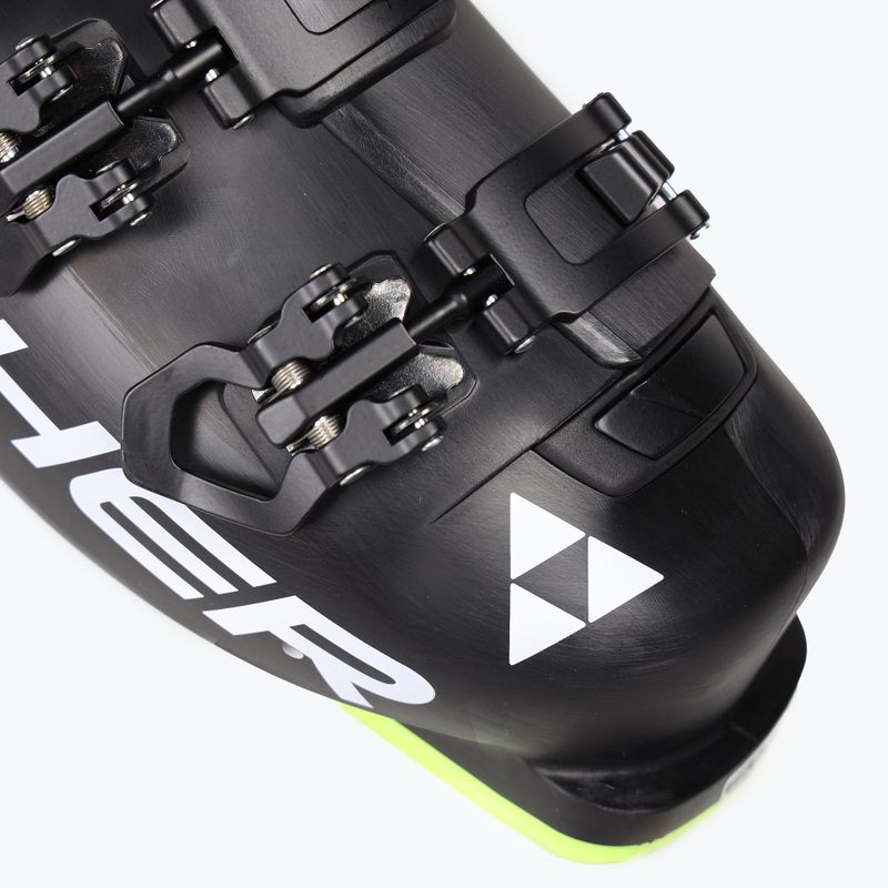 Scarponi da sci da uomo Fischer RC ONE X 90 nero/nero/giallo 6