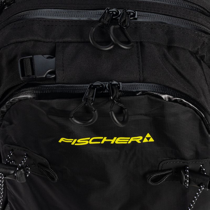 Zaino da paracadutismo Fischer Transalp 35 l nero/giallo 4