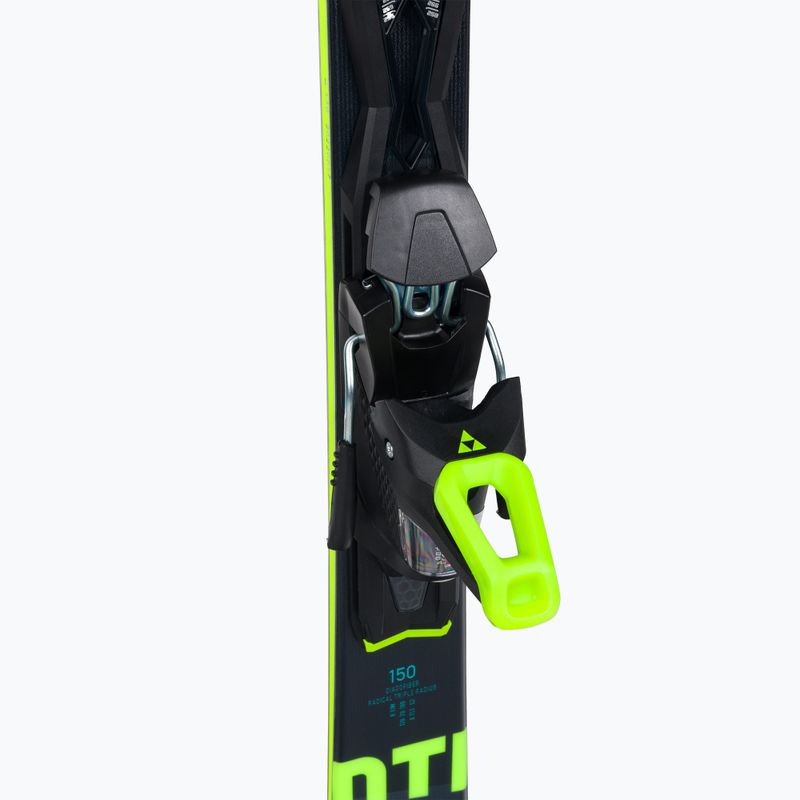 Sci da discesa femminile Fischer The Curv DTI AR + attacchi RC4 Z11 PR nero/turchese 7