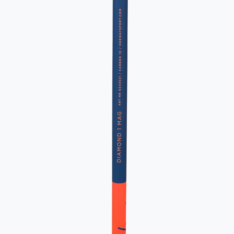 Bastoncini da sci di fondo One Way Diamond 1 Mag arancione/blu 5