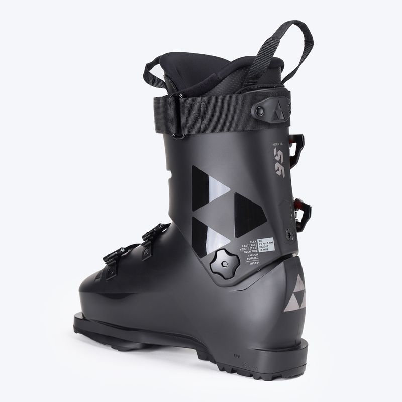 Scarponi da sci da donna Fischer RC4 THE CURV 95 Vacuum GW nero/nero 2