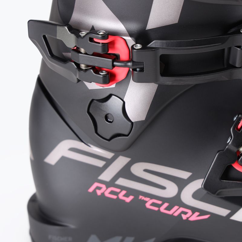 Scarponi da sci da donna Fischer RC4 THE CURV 95 Vacuum GW nero/nero 7