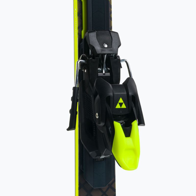 Sci da discesa Fischer RC4 WC RC MT + attacchi RC4 Z12 PR nero/giallo 6