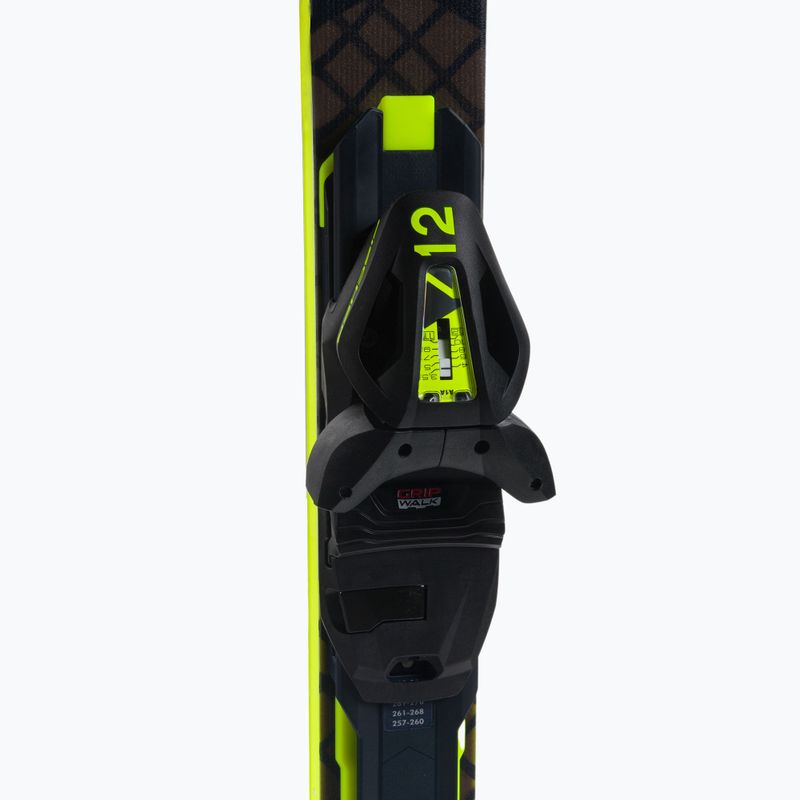 Sci da discesa Fischer RC4 WC RC MT + attacchi RC4 Z12 PR nero/giallo 7