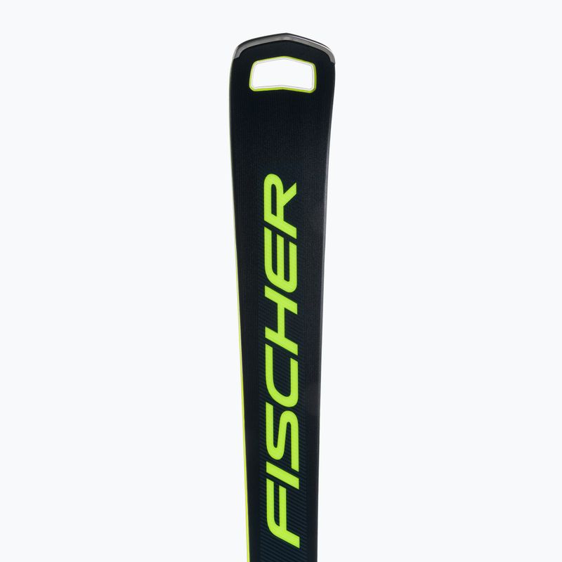 Sci da discesa Fischer RC4 WC RC MT + attacchi RC4 Z12 PR nero/giallo 8