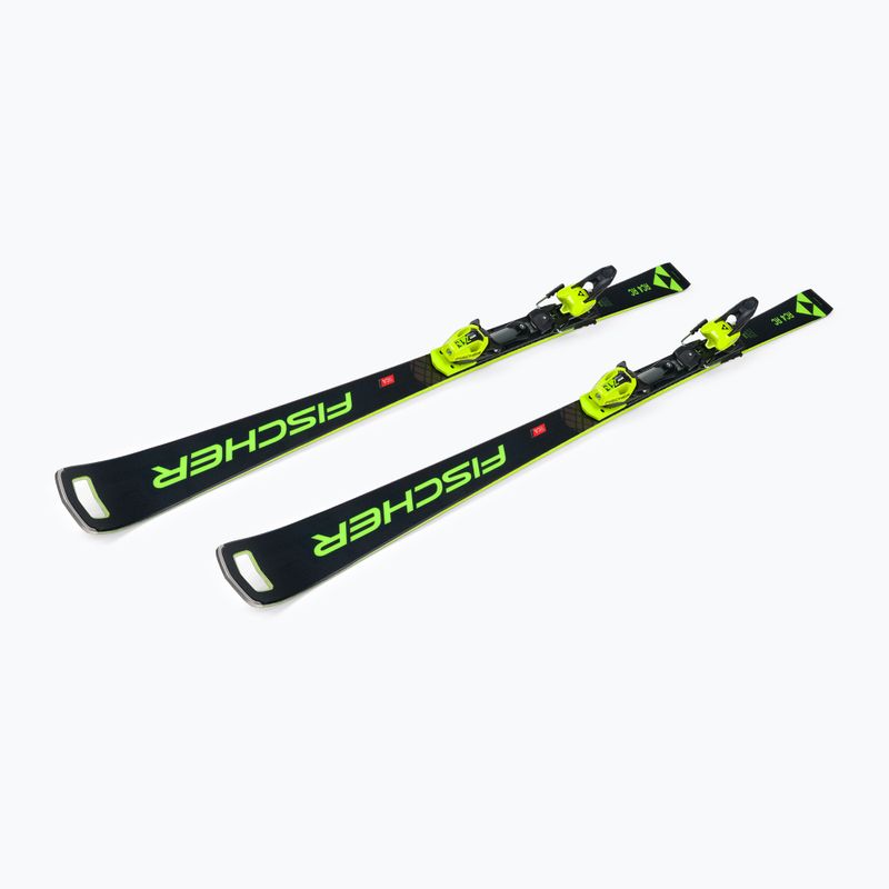 Sci da discesa Fischer RC4 WC RC PRO M/O + attacchi RC4 Z13 FF nero/giallo 4