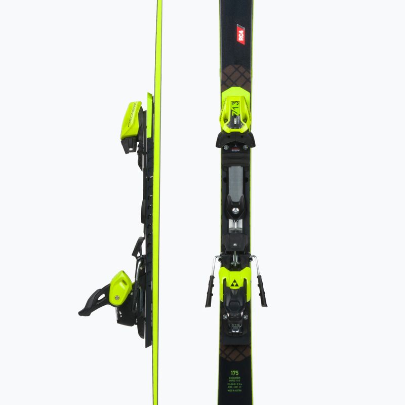 Sci da discesa Fischer RC4 WC RC PRO M/O + attacchi RC4 Z13 FF nero/giallo 5